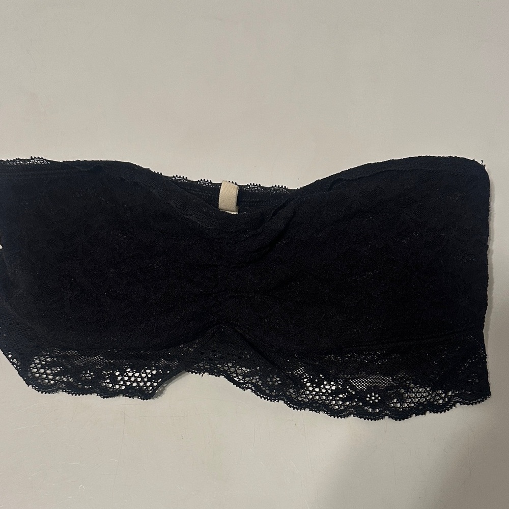 Aerie Black Lace Bandeau